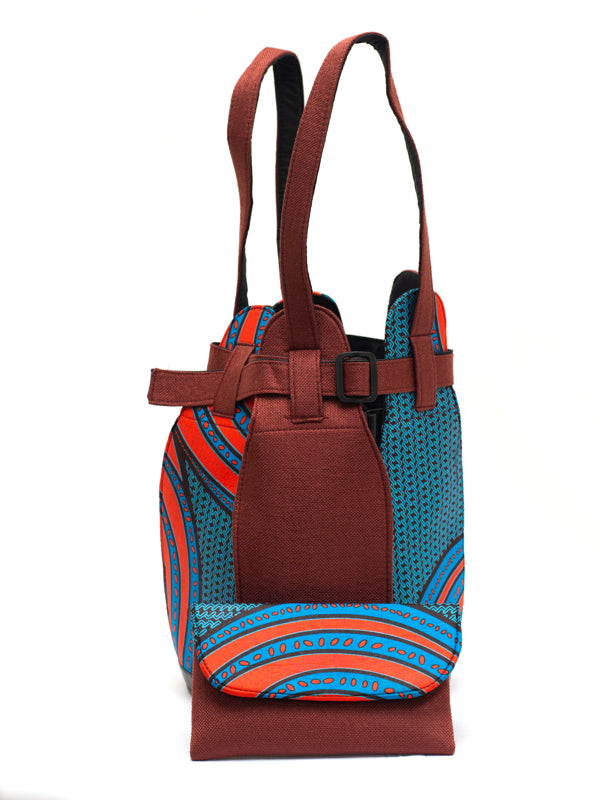 Maroon with Red & Blue Guard Bag