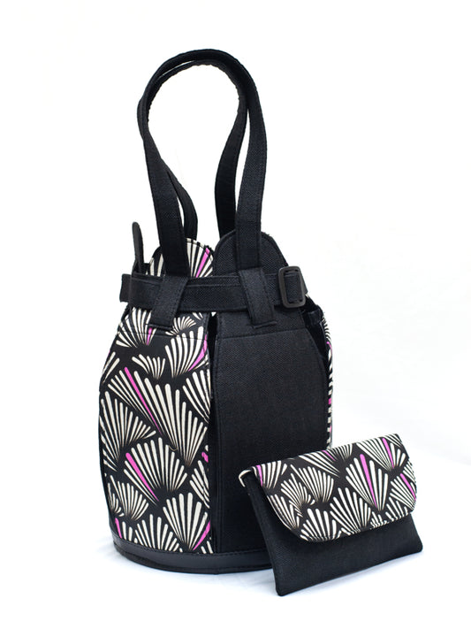 Black, White & Purple Guard Bag