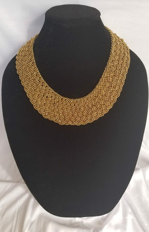 Interwoven Gold Necklace