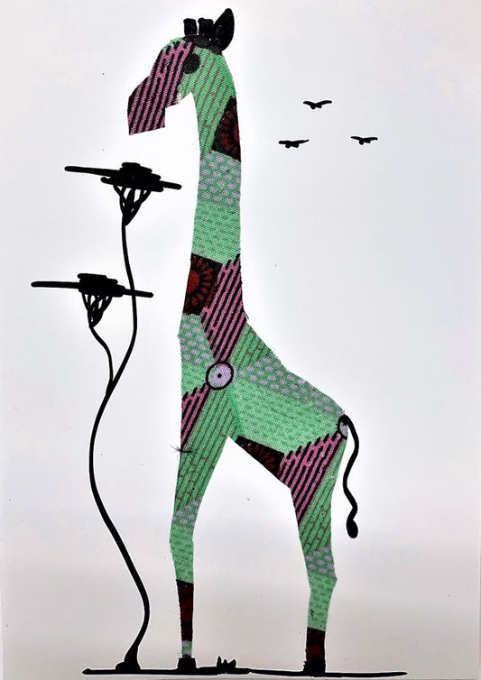 Kitenge Holy Family Card