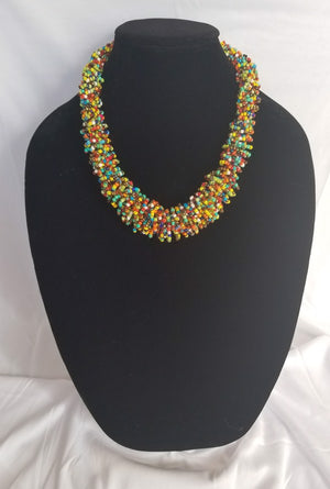 Multi Colors Beaded necklace